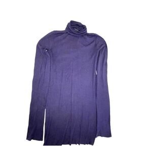 Piazza Sempione Purple Turtleneck Sweater Size 41
